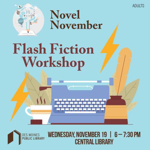 Graphic with information about upcoming program