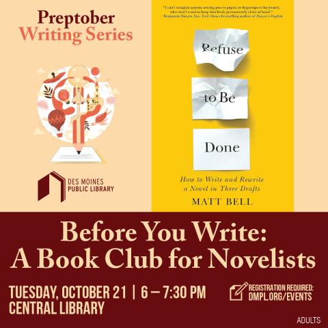 Graphic with information about upcoming program