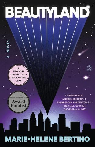 Silhouette of a skyline with futuristic elements