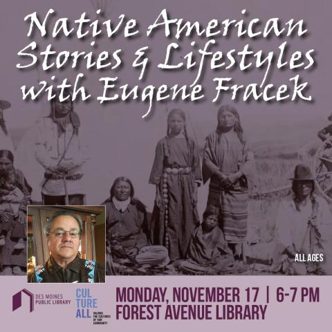 Native American Stories & Lifestyles with Eugene Fracek