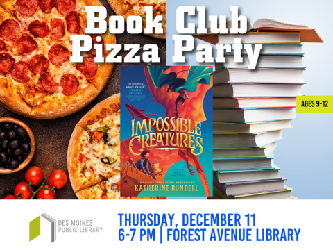 Book Club pizza party