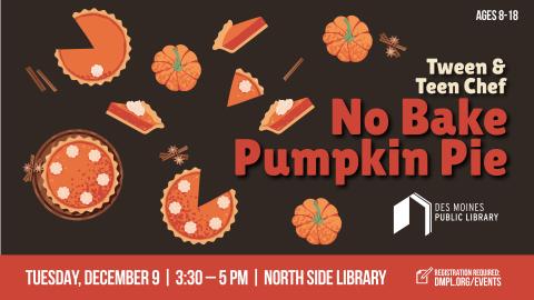 Tween & Teen Chef No Bake Pumpkin Pie
