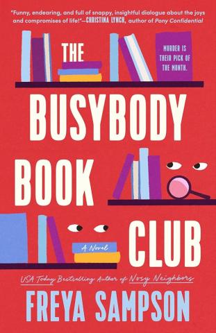 Book Cover for "The Busybody Book Club" by Freya Sampson