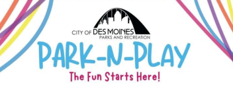 City of Des Moines Park-n-Play logo