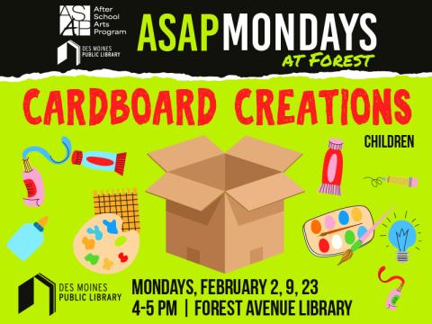 ASAP cardboard creations