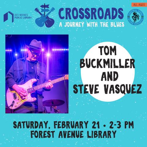 Tom Buckmiller playing the guitar