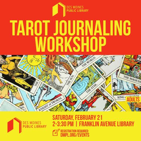 Tarot Journaling Workshop graphic