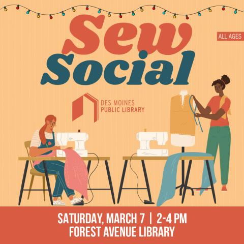 Sew Social: Mending at Forest Avenue Library