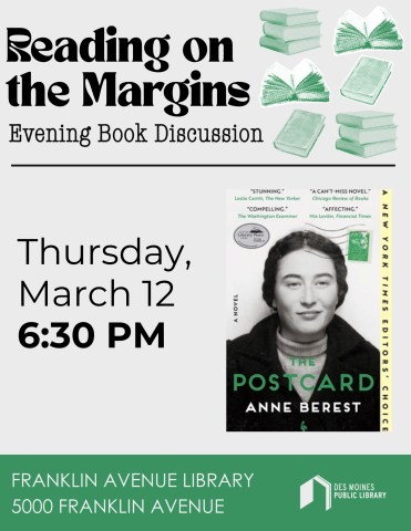 A promotional poster for Reading on the Margins 