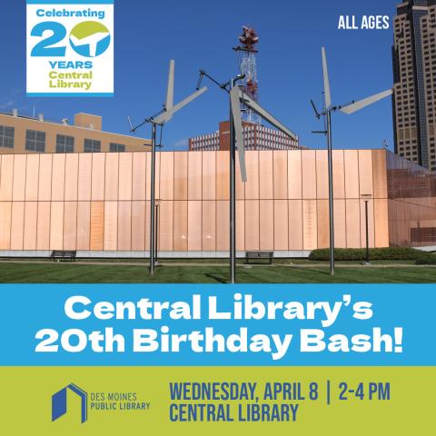 Celebrating 20 years of Central Library