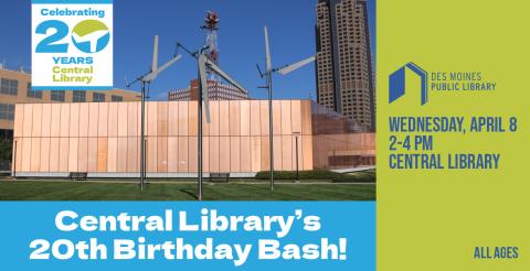 Celebrating 20 years of Central Library