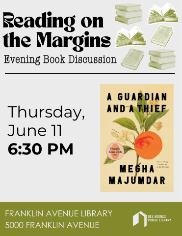 A promotional poster for Reading on the Margins 