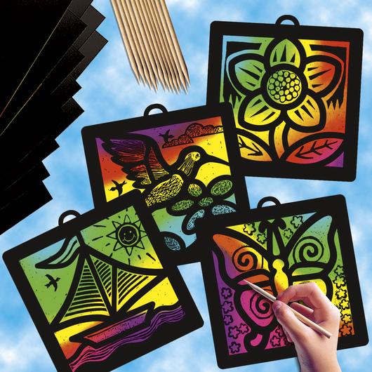Kid's Craft Day: Scratch Art