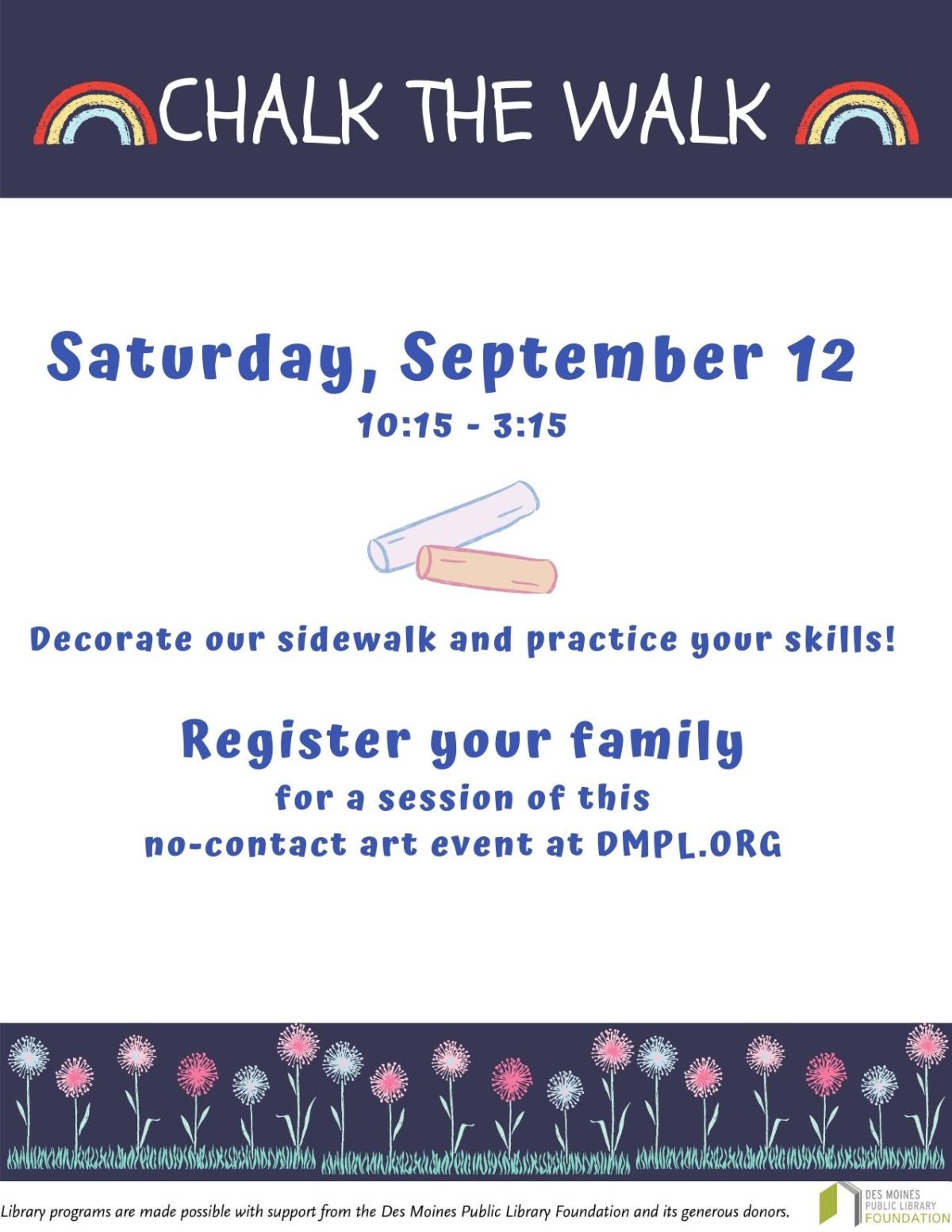 Chalk the Walk Poster