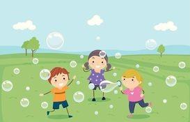 Toddler Bubble Party