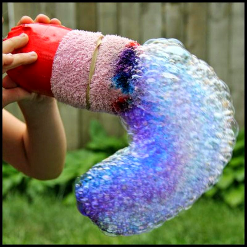 Backyard Science: Bubble Snakes! 