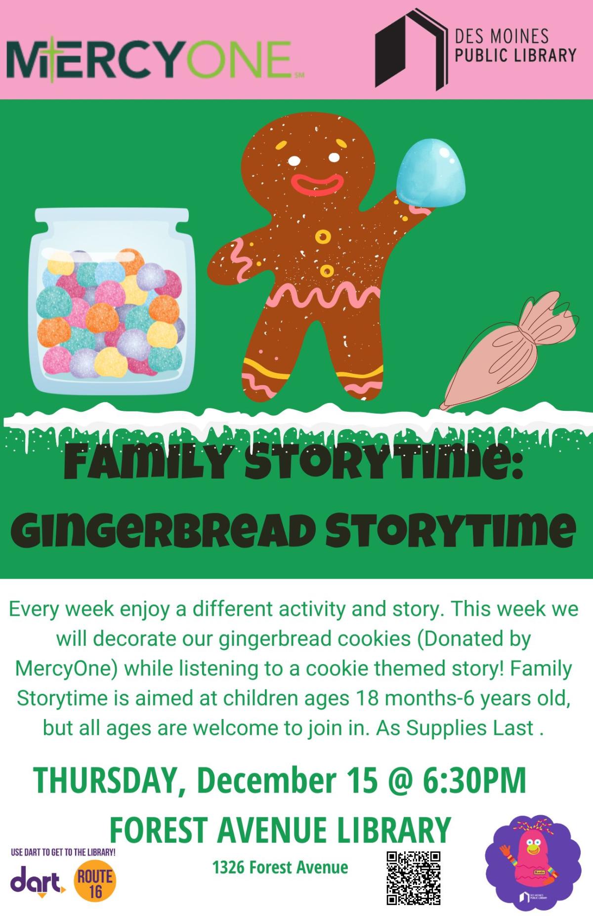 Gingerbread Storytime