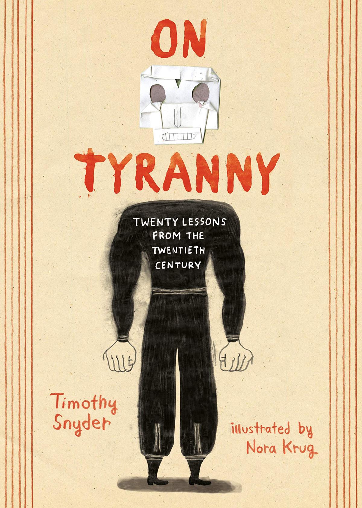 Book cover to On Tyranny Graphic Edition