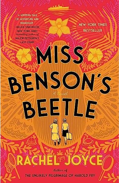 Graphic image of the cover of the book Miss Benson's Beetle