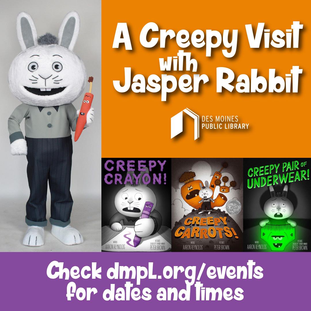 Creepy Carrots with Jasper Rabbit!