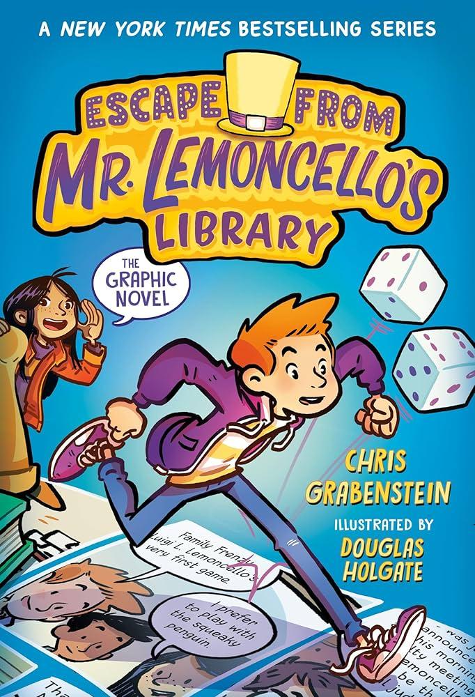 Epic Graphic Novel Club-Escape From Mr. Lemoncello's Library