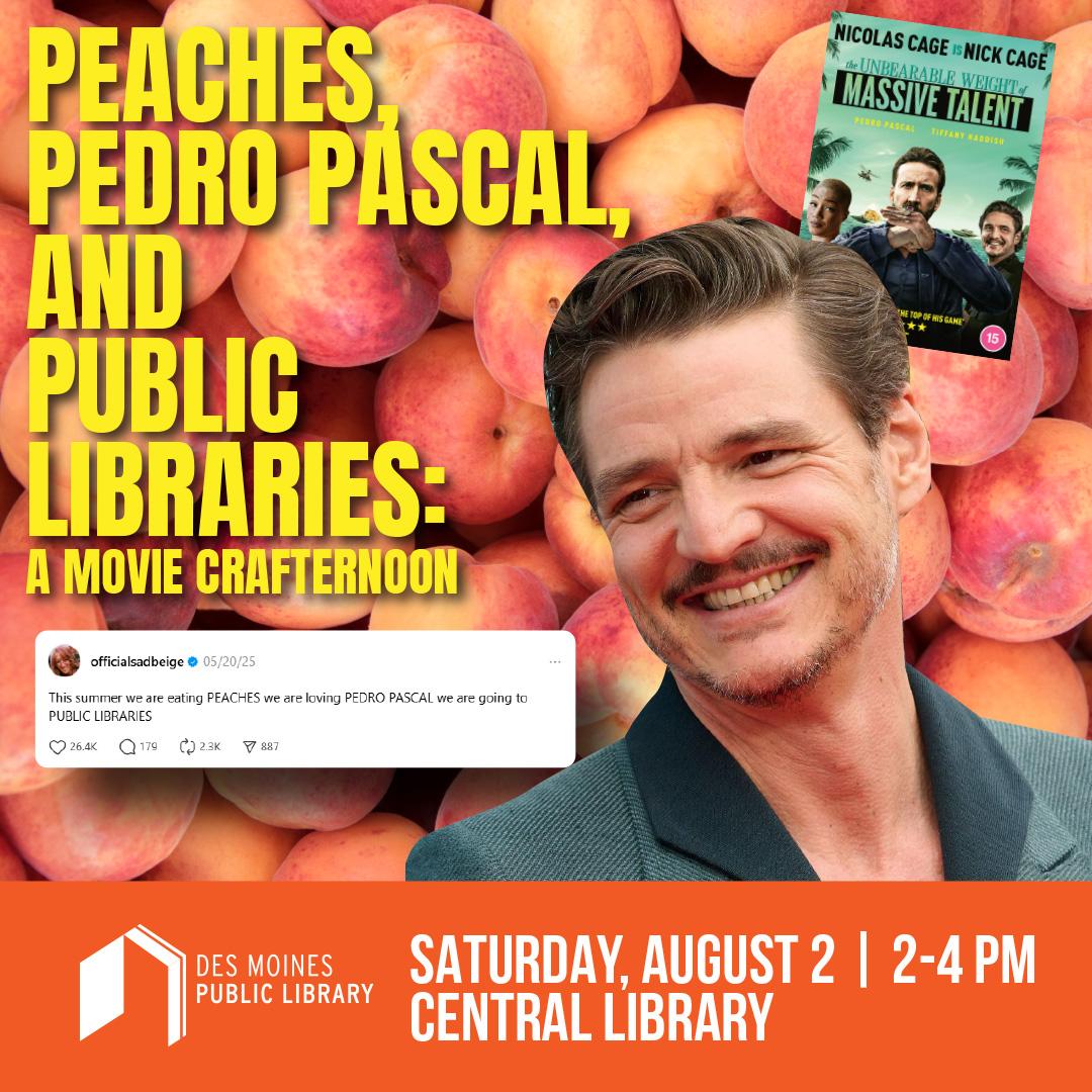 Pedro Pascal and some peaches