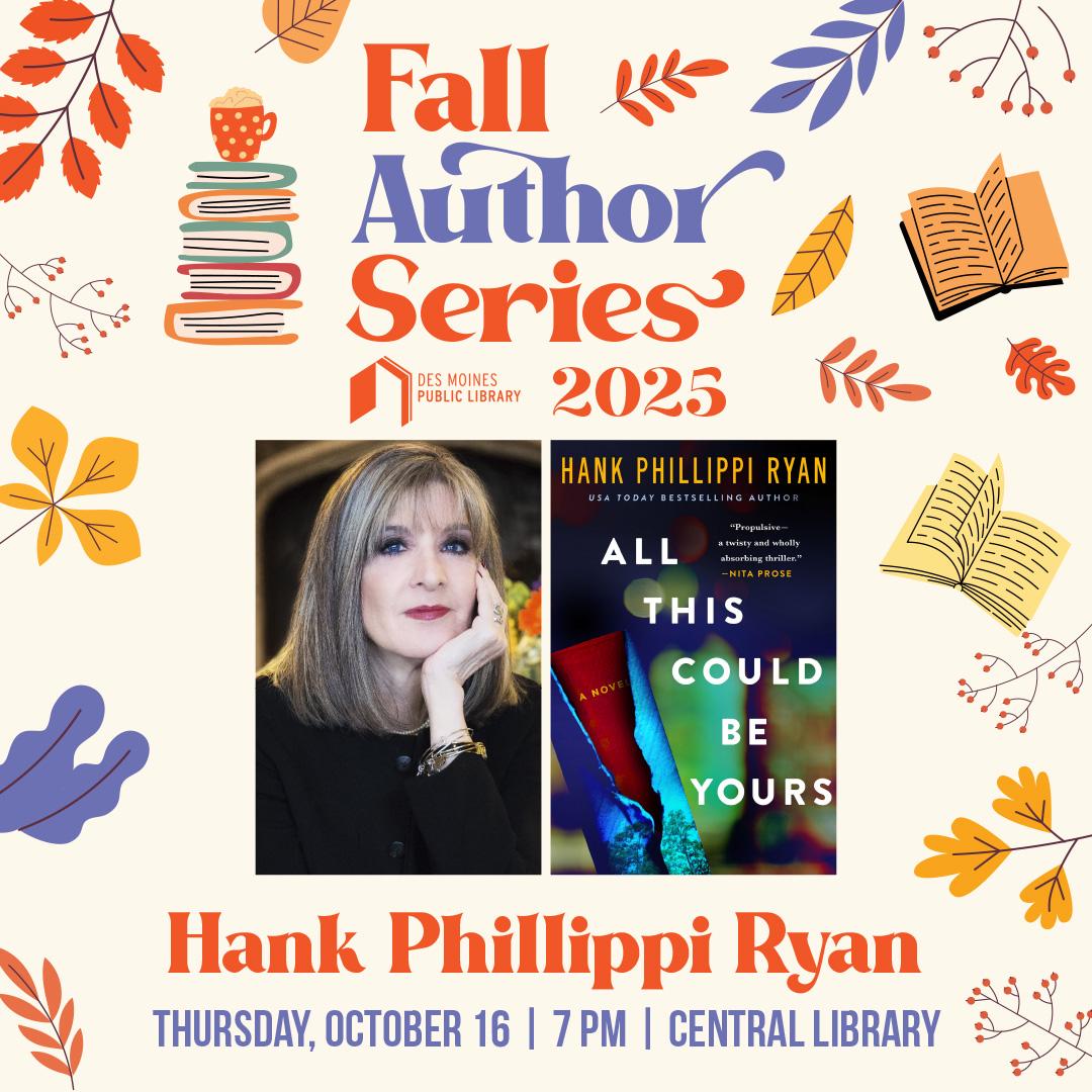 Hank Phillippi Ryan Fall Author Series