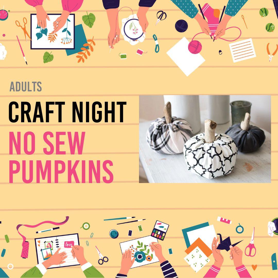 No Sew Pumpkins