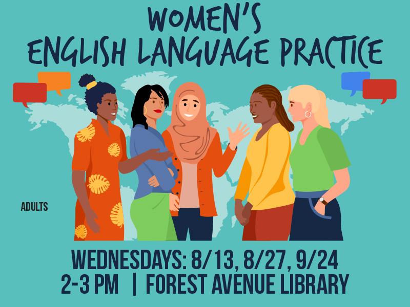 Women's English language practice