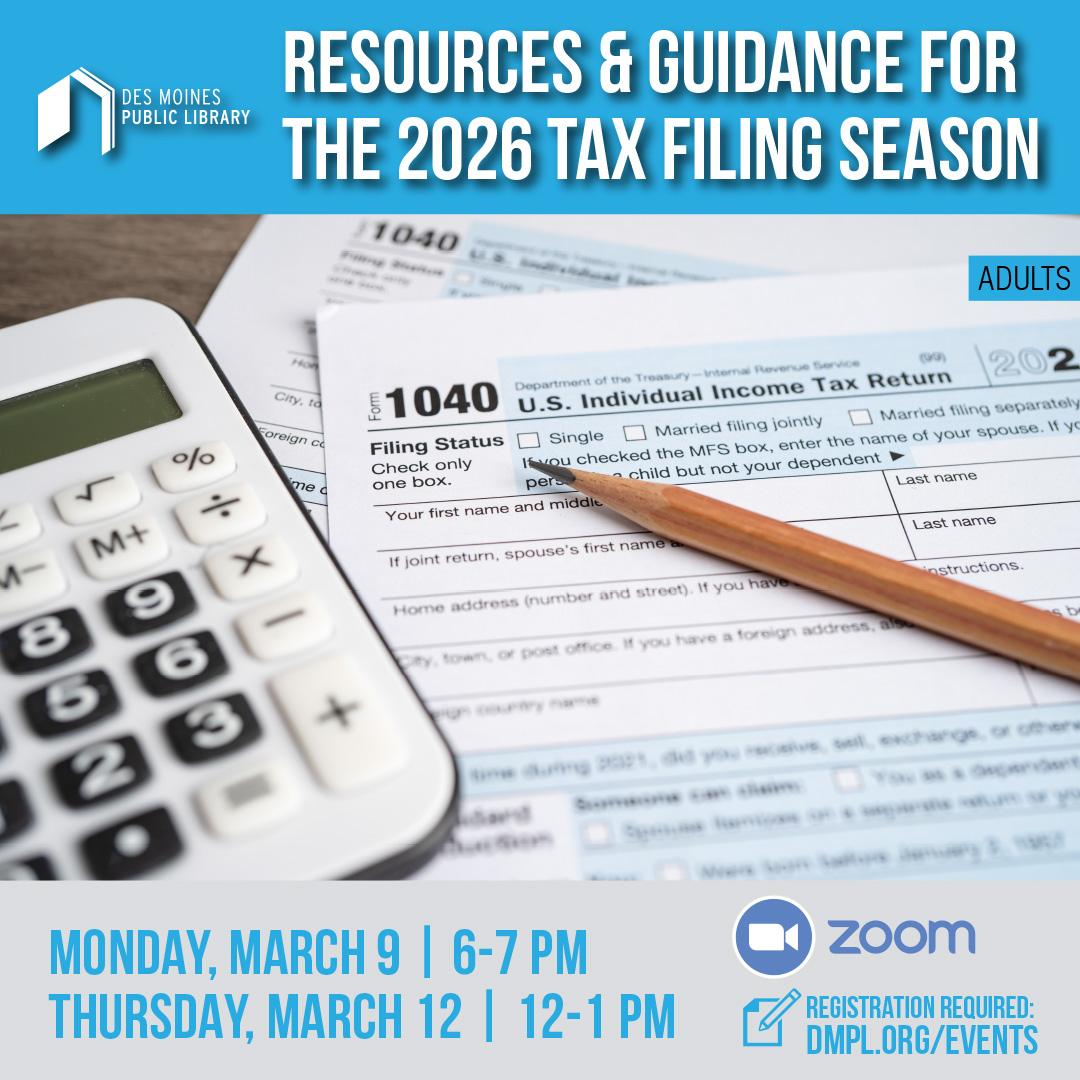 Tax documents with a pencil and calculator.