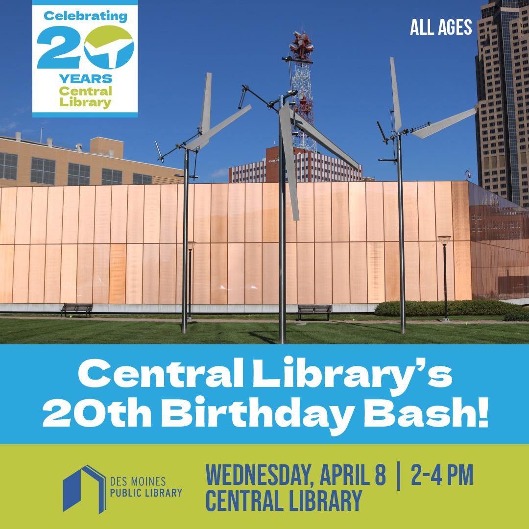 Celebrating 20 years of Central Library
