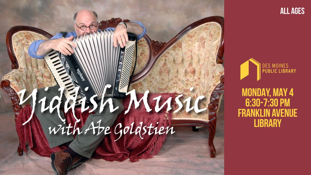 Yiddish Music with Abe Goldstien graphic